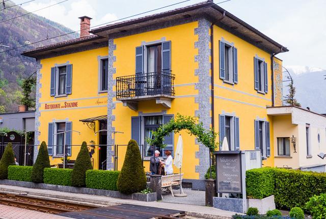 Bed and Breakfast Ristorante Stazione da Agnese&Adriana Intragna Esterno foto